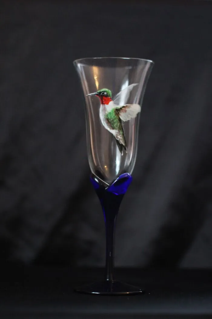 I Use Various Glassware For Painting Hyperrealistic Animals And Here Are 20 Photos Of Them (New Pics)