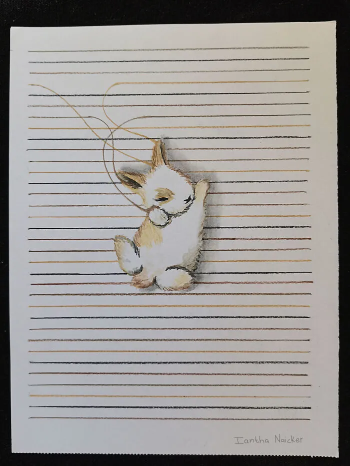 I Am Dealing With My Illness Through Drawing And Painting (12 Pics)