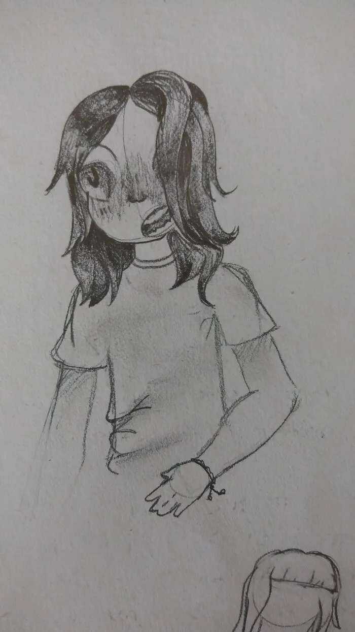 Just A Drawing I Did, Took A Pic To Show A Friend