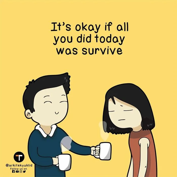 Artist Creates Wholesome And Soothing Comics That Might Brighten Up Your Day (30 Pics)
