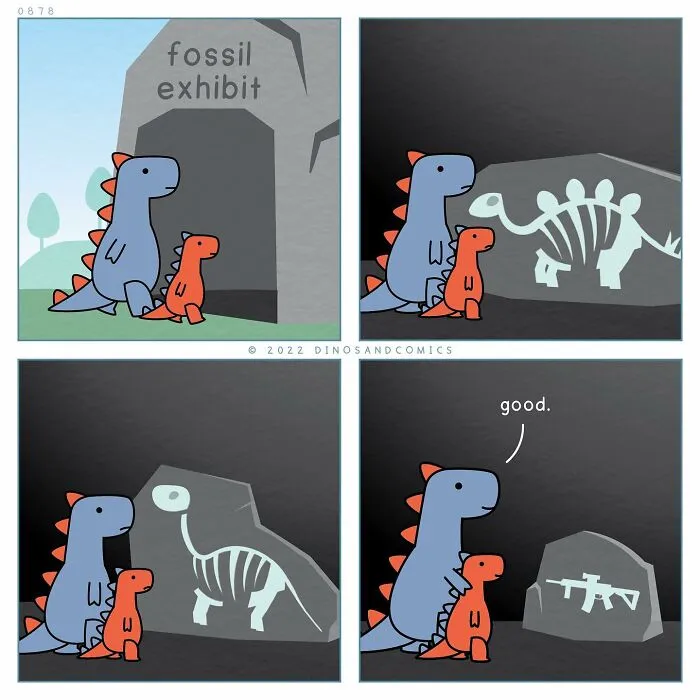 30 Honest Comics About Mental Health Illustrated With Dinosaurs (New Pics)