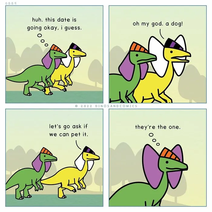 30 Honest Comics About Mental Health Illustrated With Dinosaurs (New Pics)