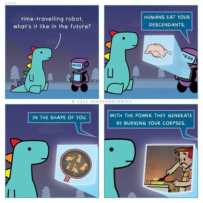 30 Honest Comics About Mental Health Illustrated With Dinosaurs (New Pics)