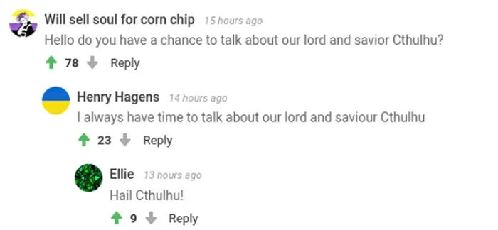 Hail Cthulhu