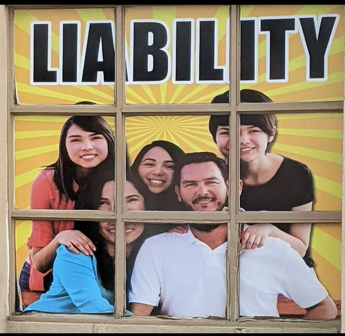 Saw This On The Front Of An Insurance Company Building In Houston