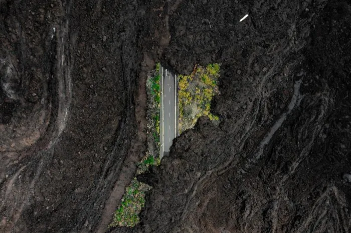 Category: Nature, Runner Up, Aftermath Of La Palma’s Volcano Eruption By Enrico Pescantini