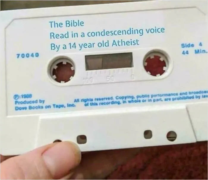 Anti-Spiritual Audiotape: Grants A 1 Hour Buff Against Spiritual Attacks