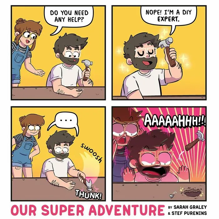 Cute And Funny Relationship Moments This Artist Has Captured In Her Comics (25 New Pics)
