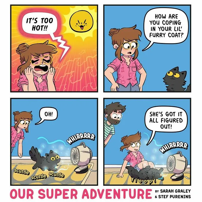 Cute And Funny Relationship Moments This Artist Has Captured In Her Comics (25 New Pics)