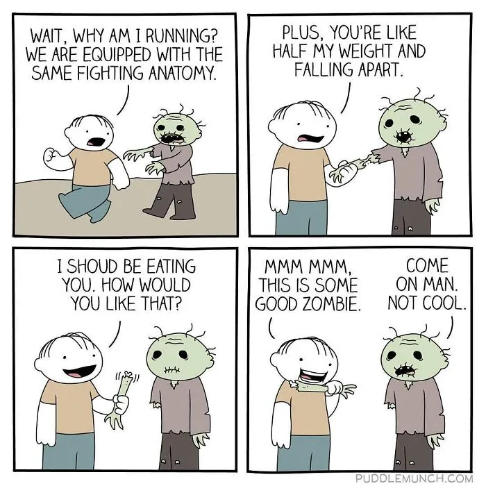 21 Comics With Dark Twists By Puddlemunch (New Pics)