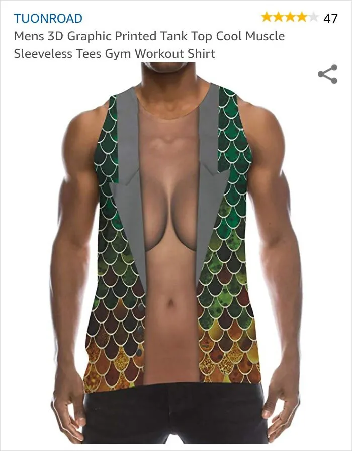 Searched For Little Mermaid Clothes For Boys. Did Not Expect This $9.99 Shirt
