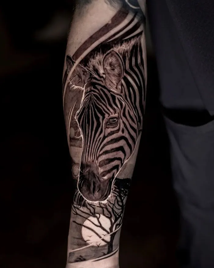 Zebra Tattoo