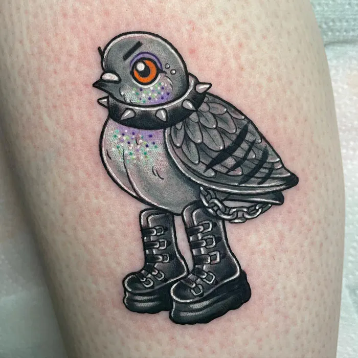 Punky Pigeon Thank You Fee