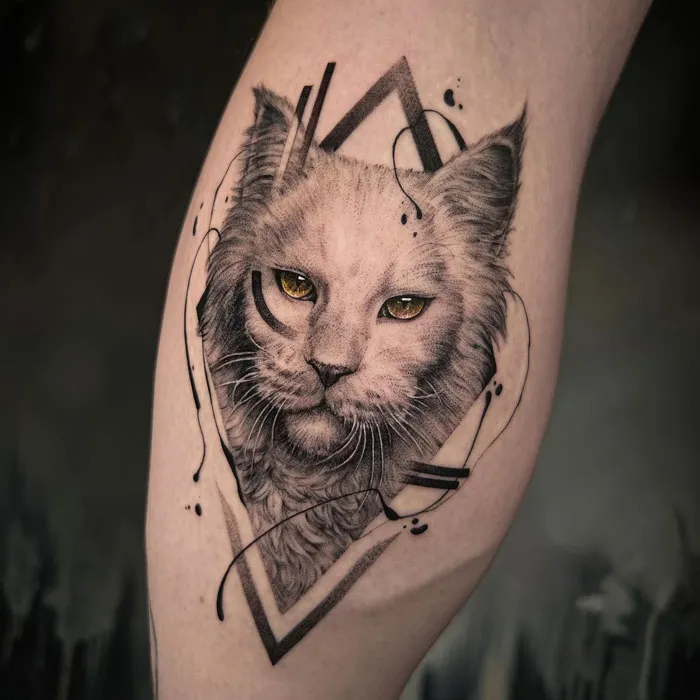 Maine Coon Tattoo
