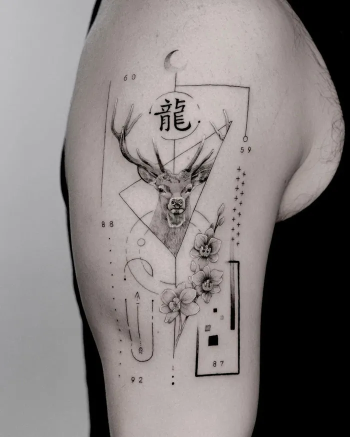 Deer Tattoo