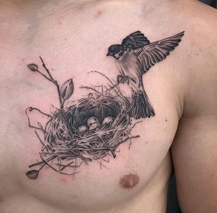 Bird Nest Tattoo