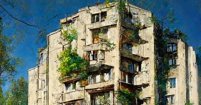 This Artist Tested The Abilities Of A.I. To Create Architectural Paintings In Different Styles (27 Pics)