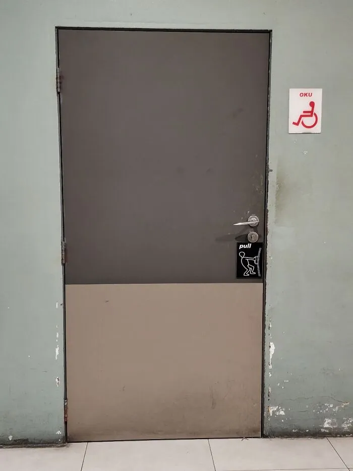 More Stupid Than Funny, Especially Since This Is Reserved For The Disabled