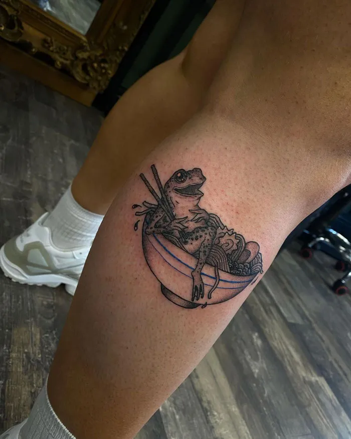 Happiest Little Ramen Toad