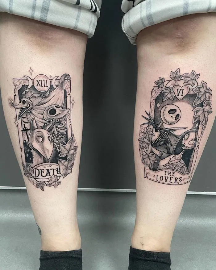 Nightmare Before Christmas Tattoo