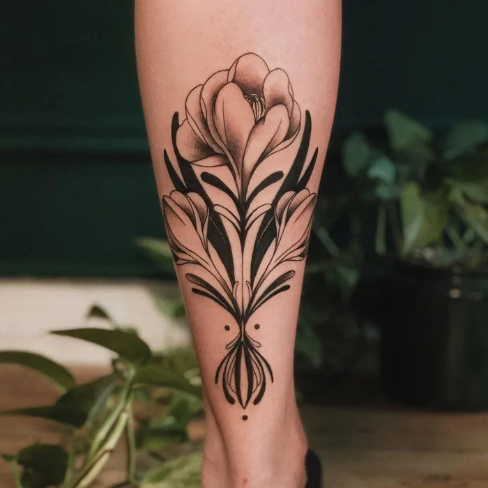 Practicing My Symmetrical Tattooing Skills On