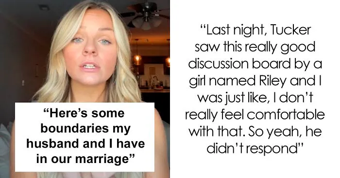 Christian Woman Lists All The Boundaries She And Her Husband Have, Like Not Sitting Next To The Opposite Gender, Apparently It's All A Joke