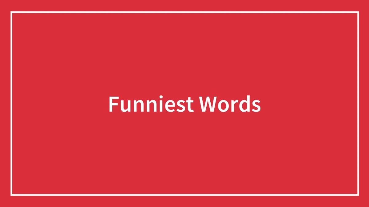 30 Wonderfully Weird English Terms You Might Not Know