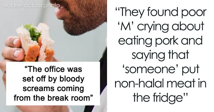 "The Office Was Set Off By Bloody Screams": Employee Is Sick And Tired Of Muslim Coworker Stealing Their Food, Puts Pork In It