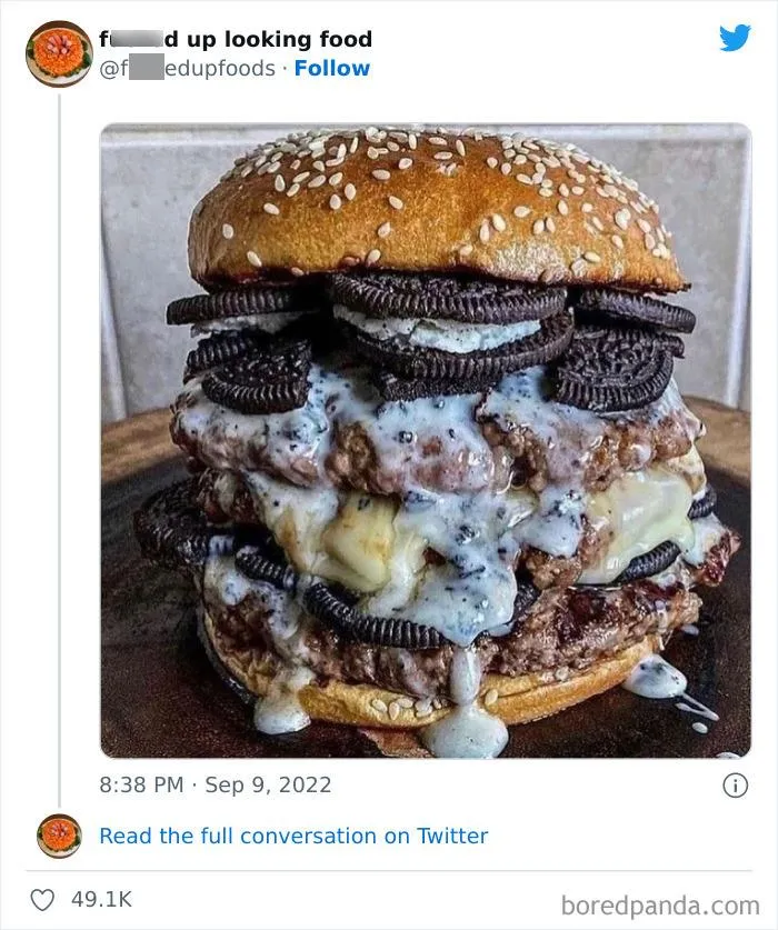 20 Horribles platos que son crímenes culinarios, compartidos en esta cuenta de twitter