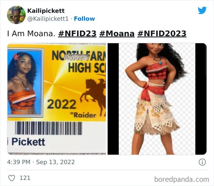 This High School Has A Tradition Of Letting Seniors Dress Up For Their ID Pictures, Here Are 30 Of The Ones Who Totally Slayed This Year