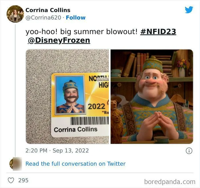This High School Has A Tradition Of Letting Seniors Dress Up For Their ID Pictures, Here Are 30 Of The Ones Who Totally Slayed This Year
