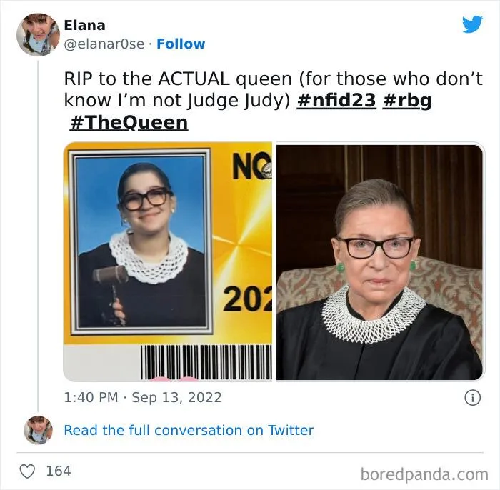 This High School Has A Tradition Of Letting Seniors Dress Up For Their ID Pictures, Here Are 30 Of The Ones Who Totally Slayed This Year