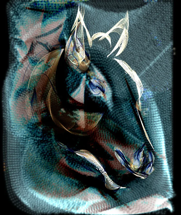 My Digital Art:  - Horseface