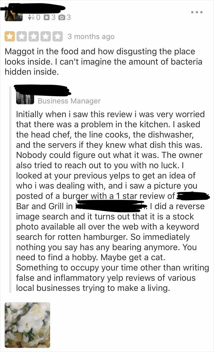 Lying On Yelp Reviews