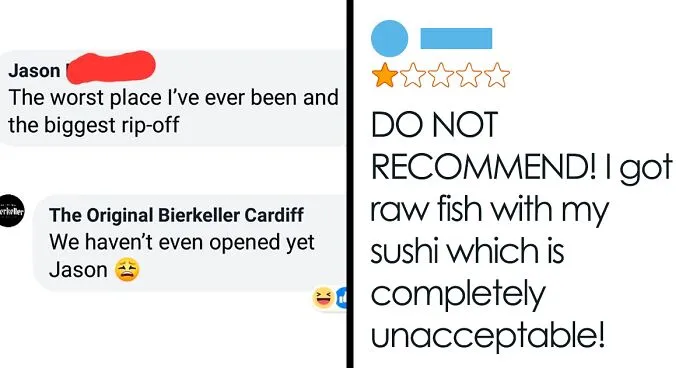 40 Times Customers Tried To Sabotage Businesses With Their Bad Reviews But Were Surprised When It Backfired