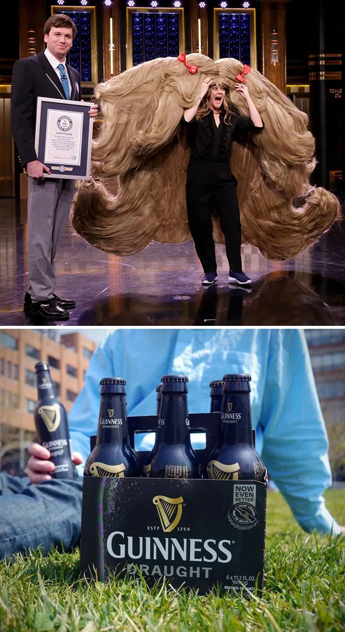 Guinness - The Famous Brand Of Beer And "The Book Of Records"