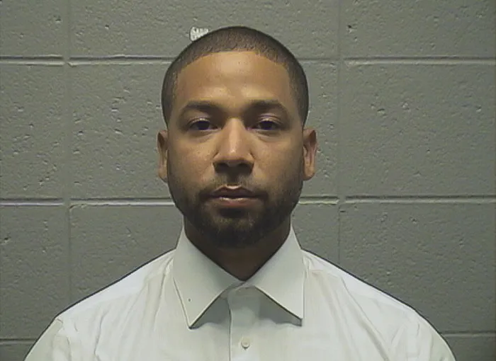 Jussie Smollett mugshot 