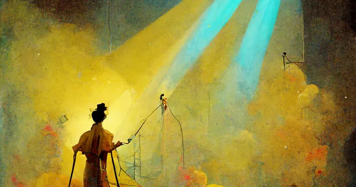 "BILLION DOLLAR BABIES": What If M.J.A.I. and GuignolFest Made Surreal Art For The Sixth Alice Cooper Album In 1973?