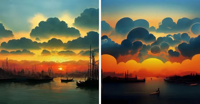 Here Are The Best Sunset And Sunrise Views Of Istanbul Bosporus Created With Ai (9 Pics)