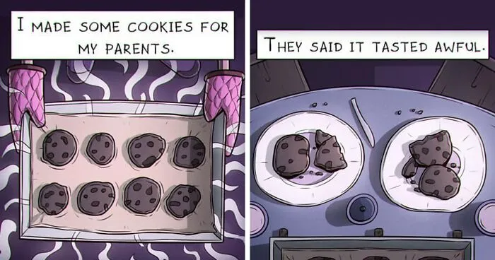 This Lithuanian Artist Loves Surprising People With His Dark Comics (40 New Pics)