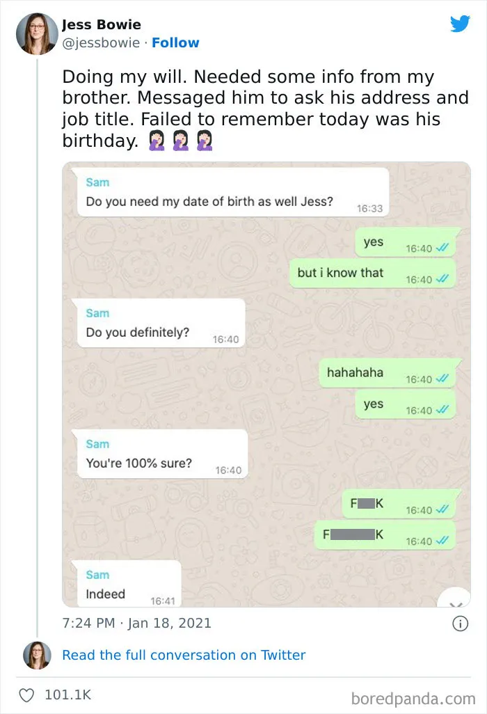 Forgetting A Special Day