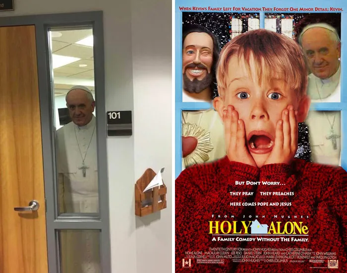 Pope Through The Glass