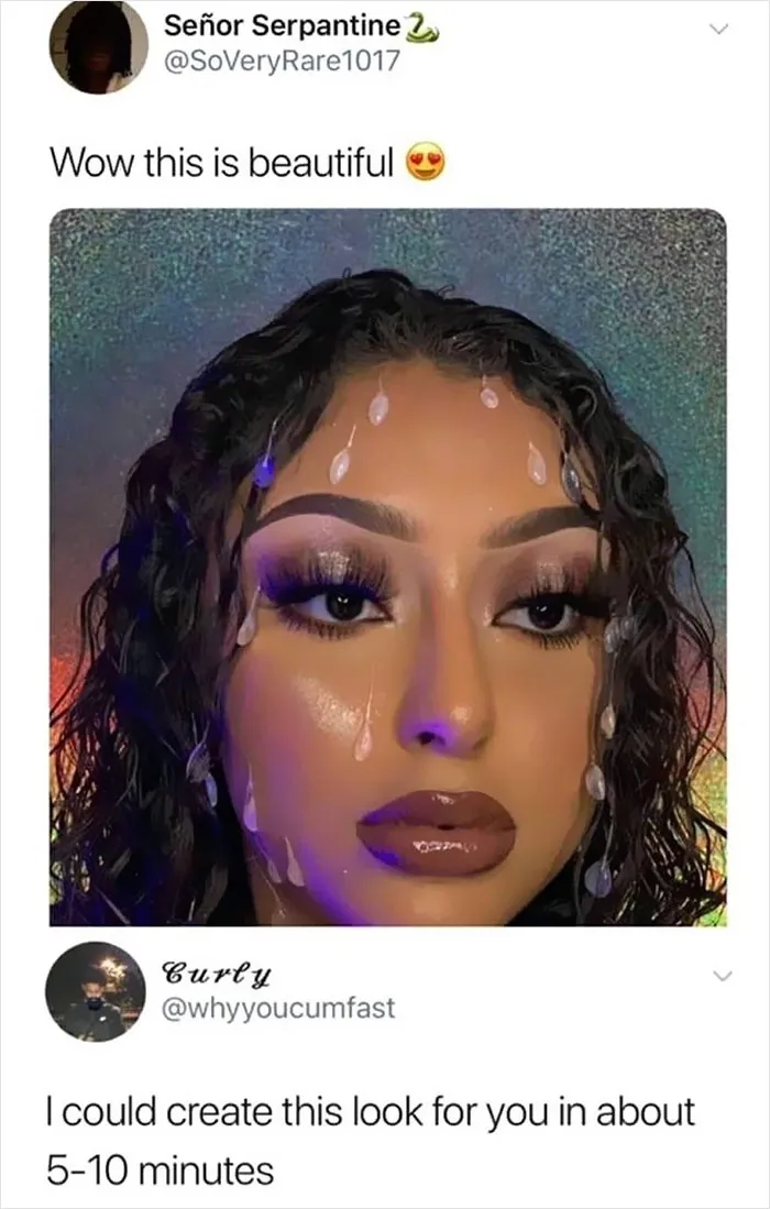 What Exactly Is On Her Face