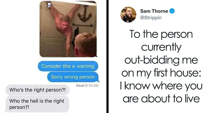 50 Times People Threatened Someone In Such Funny And Chaotic Manner, It Ended Up In The 'Rare Threats' Online Group
