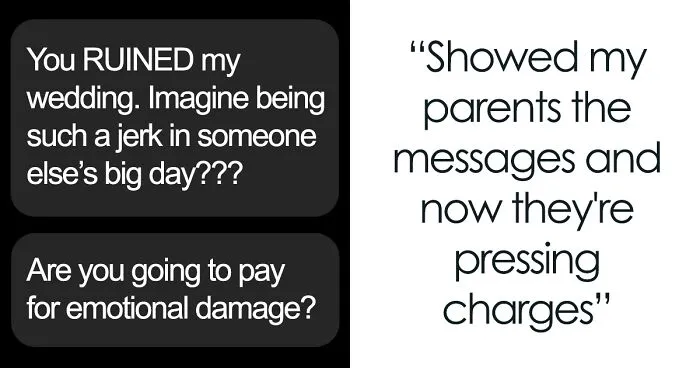 Bridezilla Blames Teen For Being "Too Flashy" And Ruining Her Big Day, Gives An Ultimatum That Leads To Teen's Parents Pressing Charges