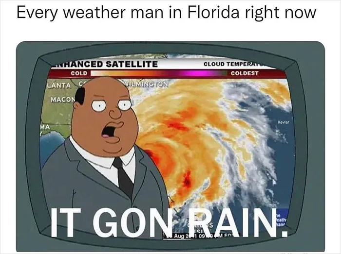 30 Of The Best Memes And Jokes About Hurricane Ian To Keep All The Florida Men Sane