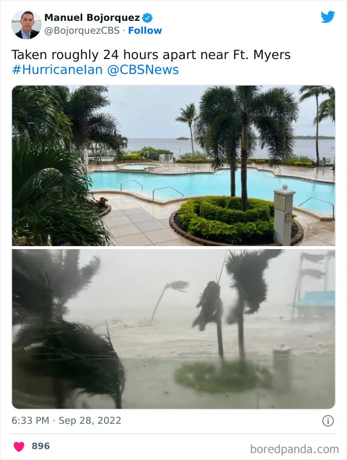 35 Of The Most Surreal Pics That Sum Up The Catastrophe Followed By Hurricane Ian