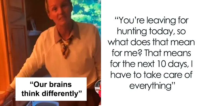 Woman Explodes On Husband For Going On A 10-Day Hunting Trip And Leaving Her Alone With The Kids, And It Starts An Important Discussion