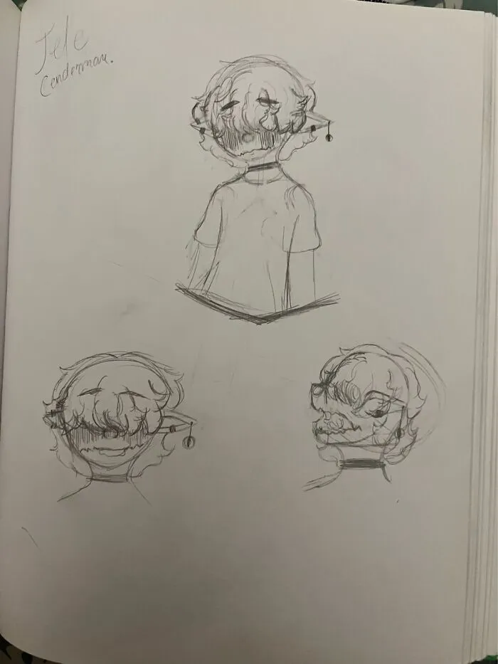 An Endermen, But Human. Tele Just Wants Friends