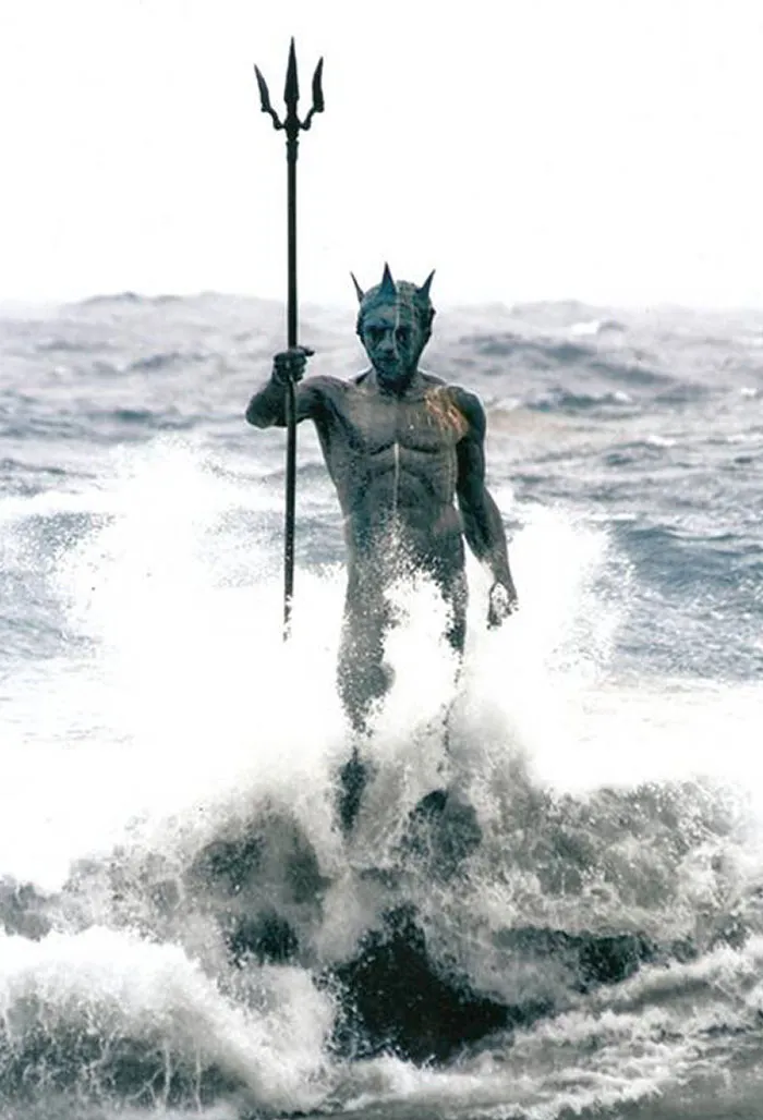 Statue Of Neptune In Gran Canaria, Spain. Possibly, The Coolest Statue In The World